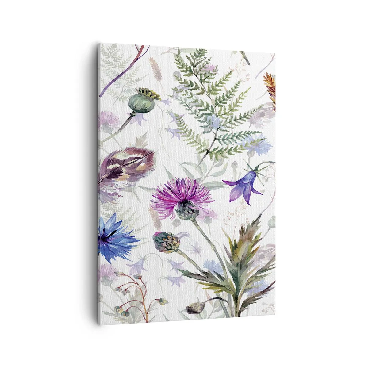 Schilderen op canvas - Pools herbarium - 50x70 cm