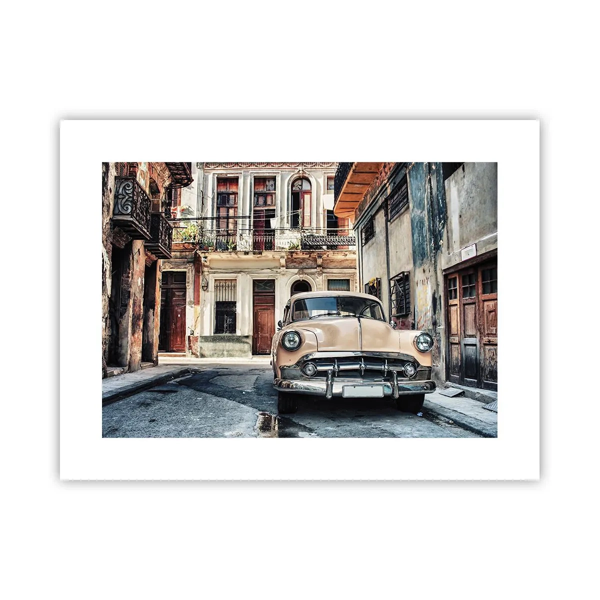 Poster - De siësta in Havana - 40x30 cm