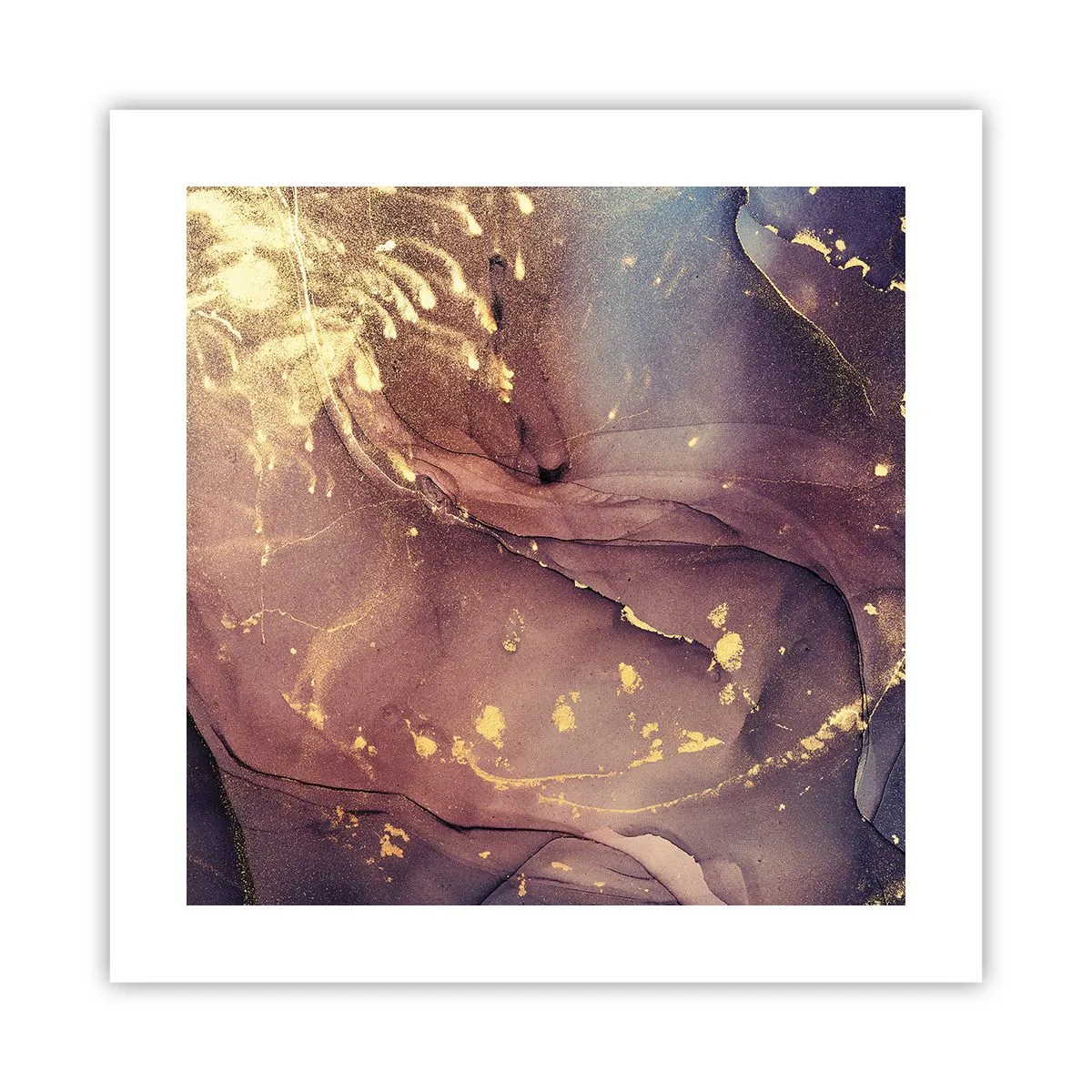 Poster - Materie en geest - 40x40 cm