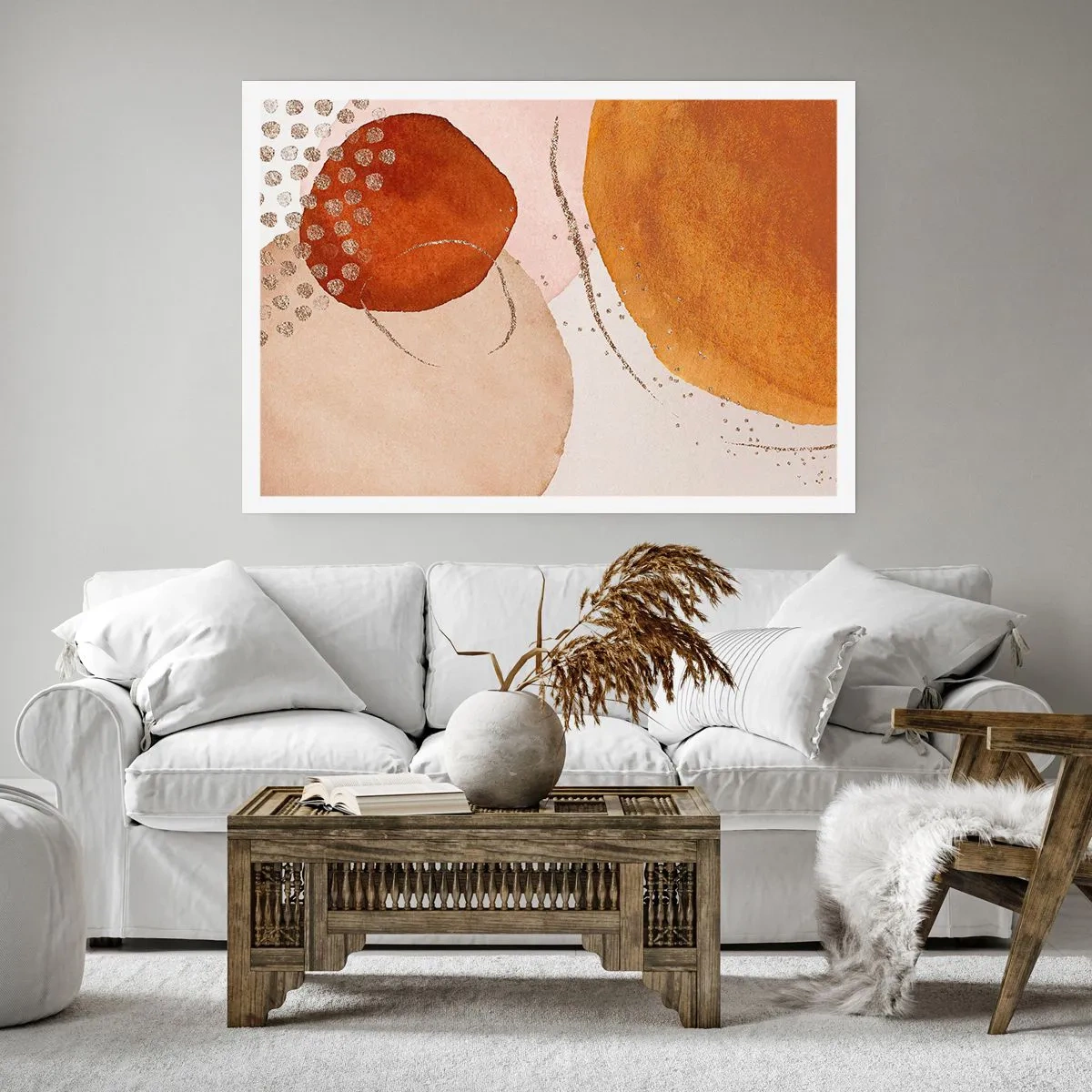 Poster - Rondheid en beweging - 91x61 cm