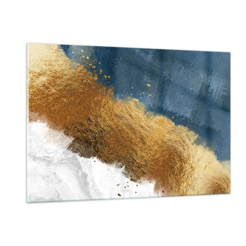 Schilderen op glas - De kleuren van de zomer - 120x80 cm