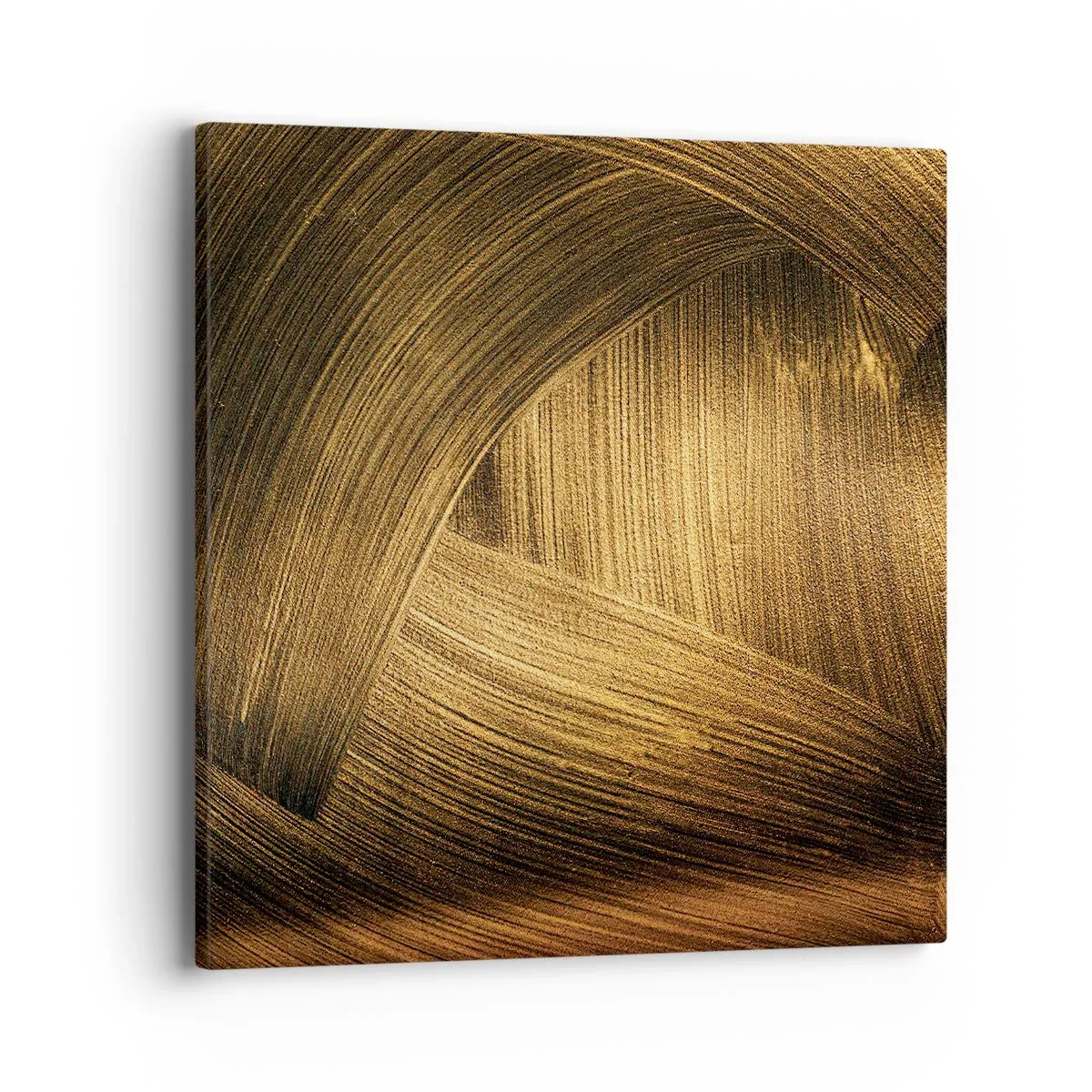 Schilderen op canvas - In een gouden doolhof - 40x40 cm
