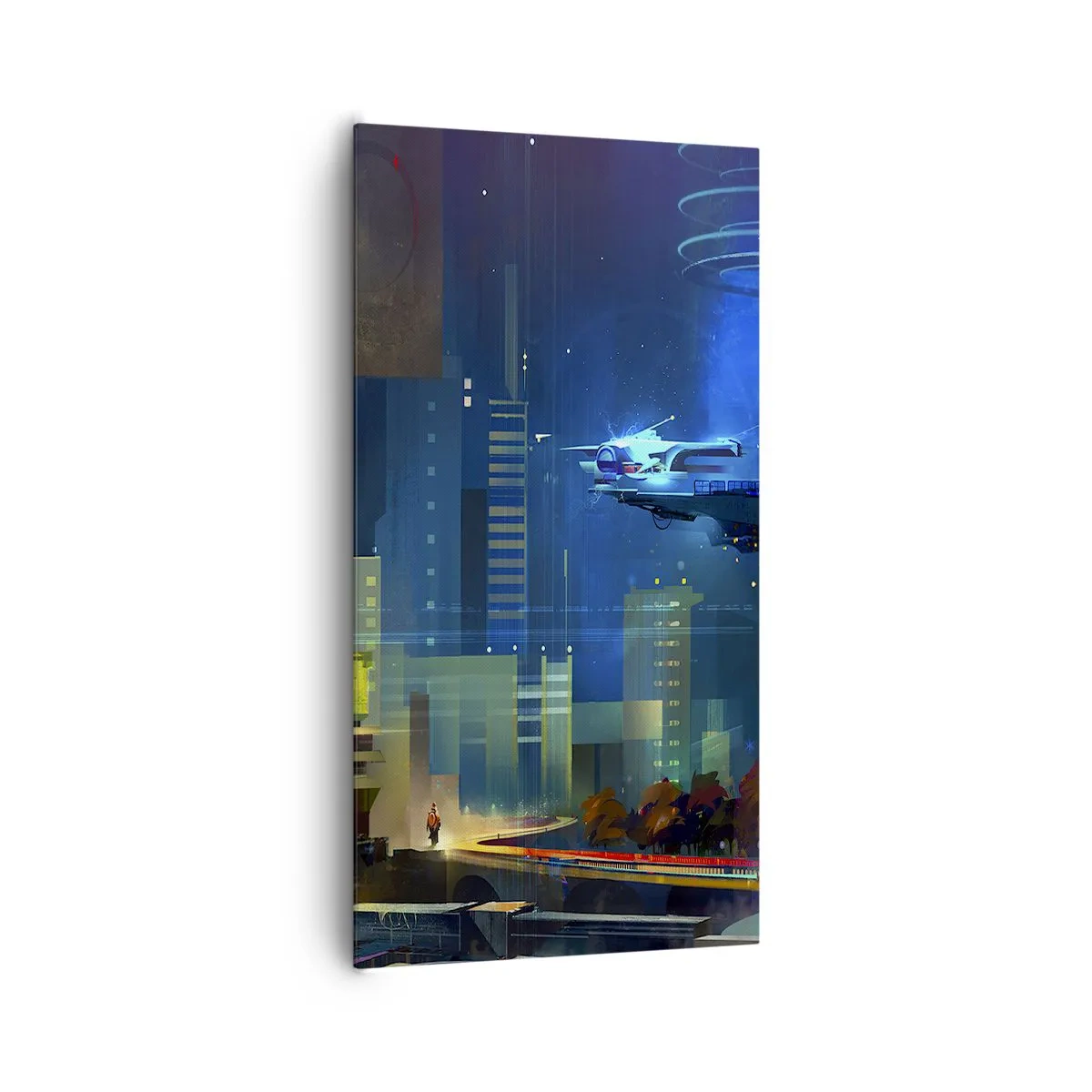 Schilderen op canvas - In de nabije toekomst - 65x120 cm