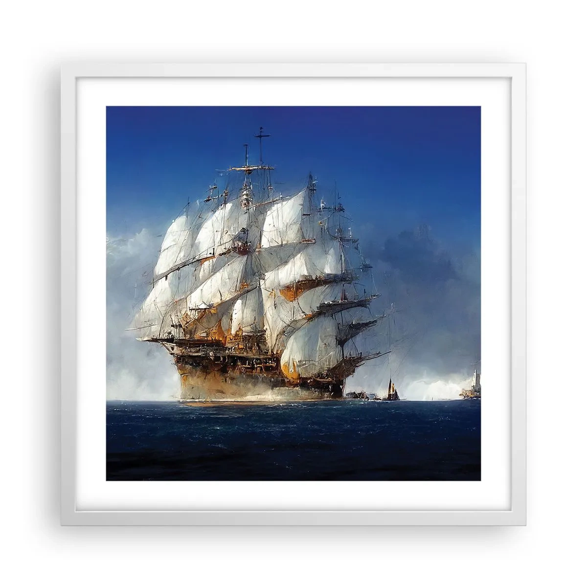 Poster in een witte lijst - The great glory! - 50x50 cm
