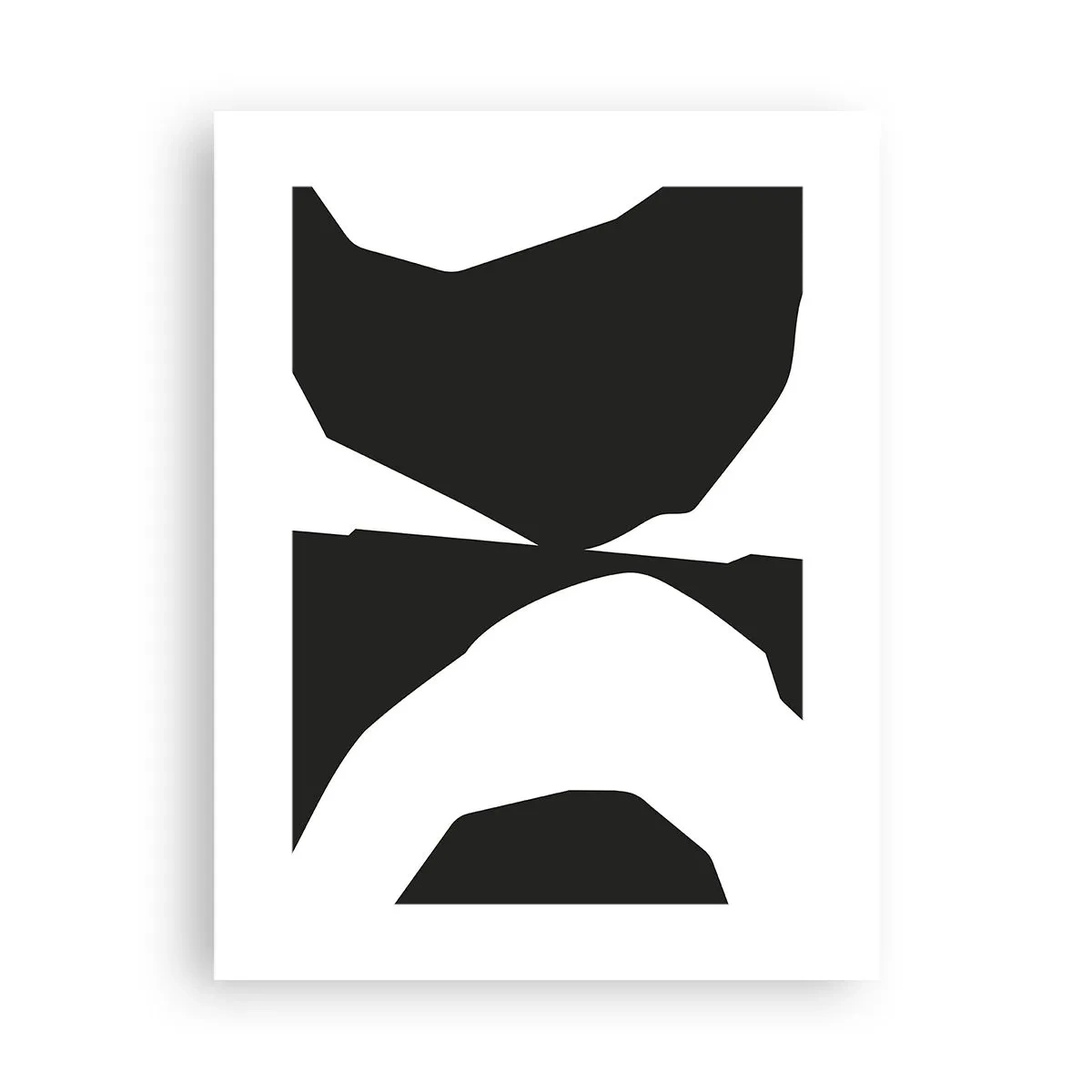 Poster - Positief – negatief - 30x40 cm