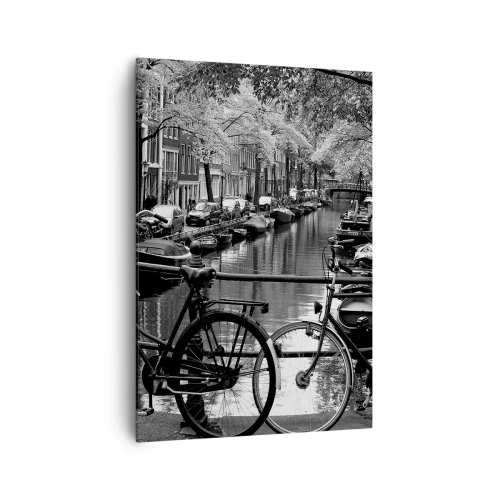 Schilderen op canvas - Een heel Nederlands uitzicht - 70x100 cm