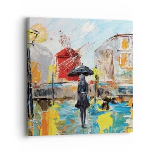 Schilderen op canvas - Parijse legendes - 30x30 cm