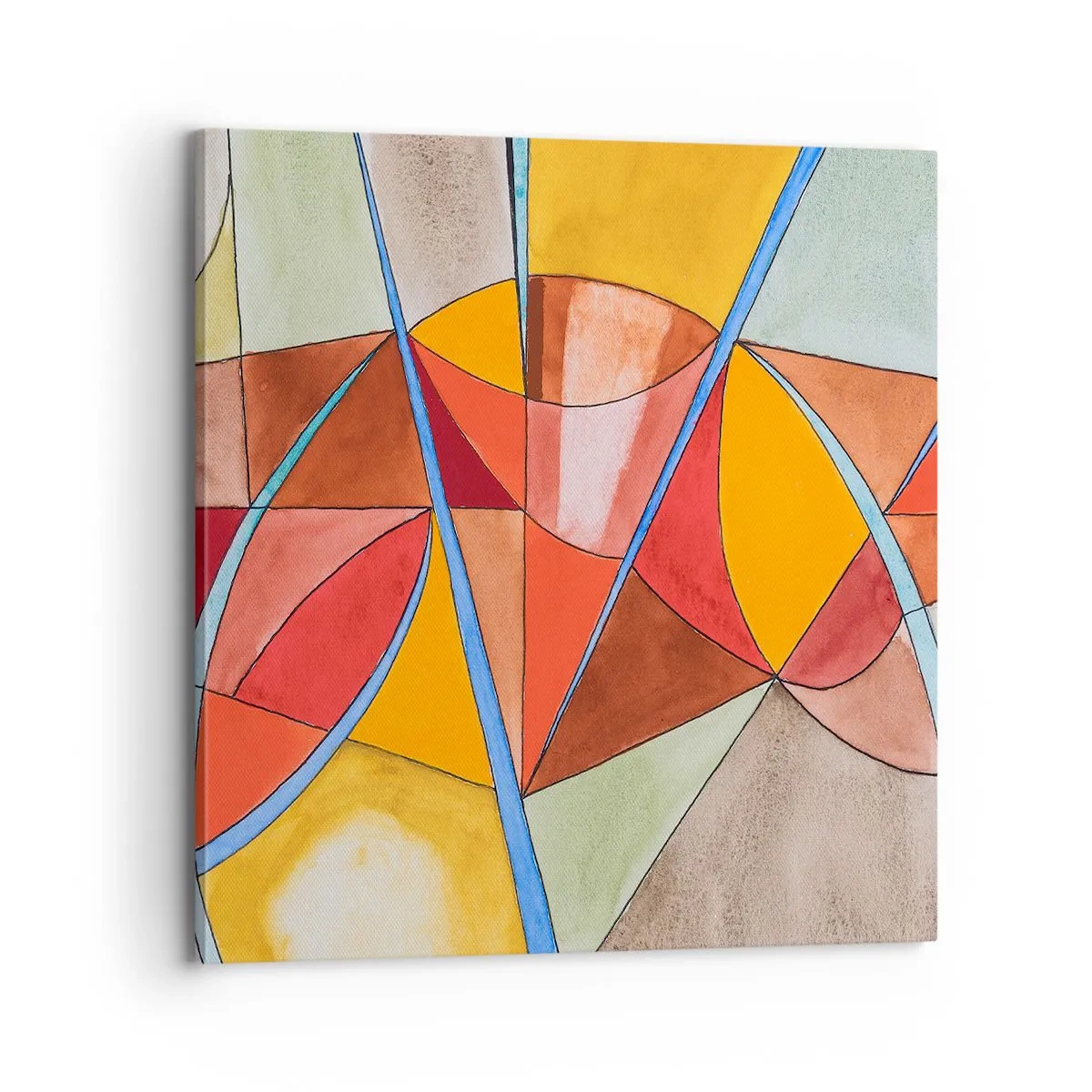 Schilderen op canvas - Carrousel, de droomcarrousel - 70x70 cm