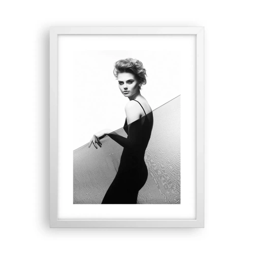 Poster in een witte lijst - Magnetische blik - 30x40 cm