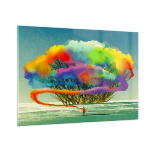 Schilderen op glas - Breng deze wereld tot leven - 100x70 cm