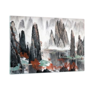 Schilderen op glas - Krachtige voogden - 120x80 cm