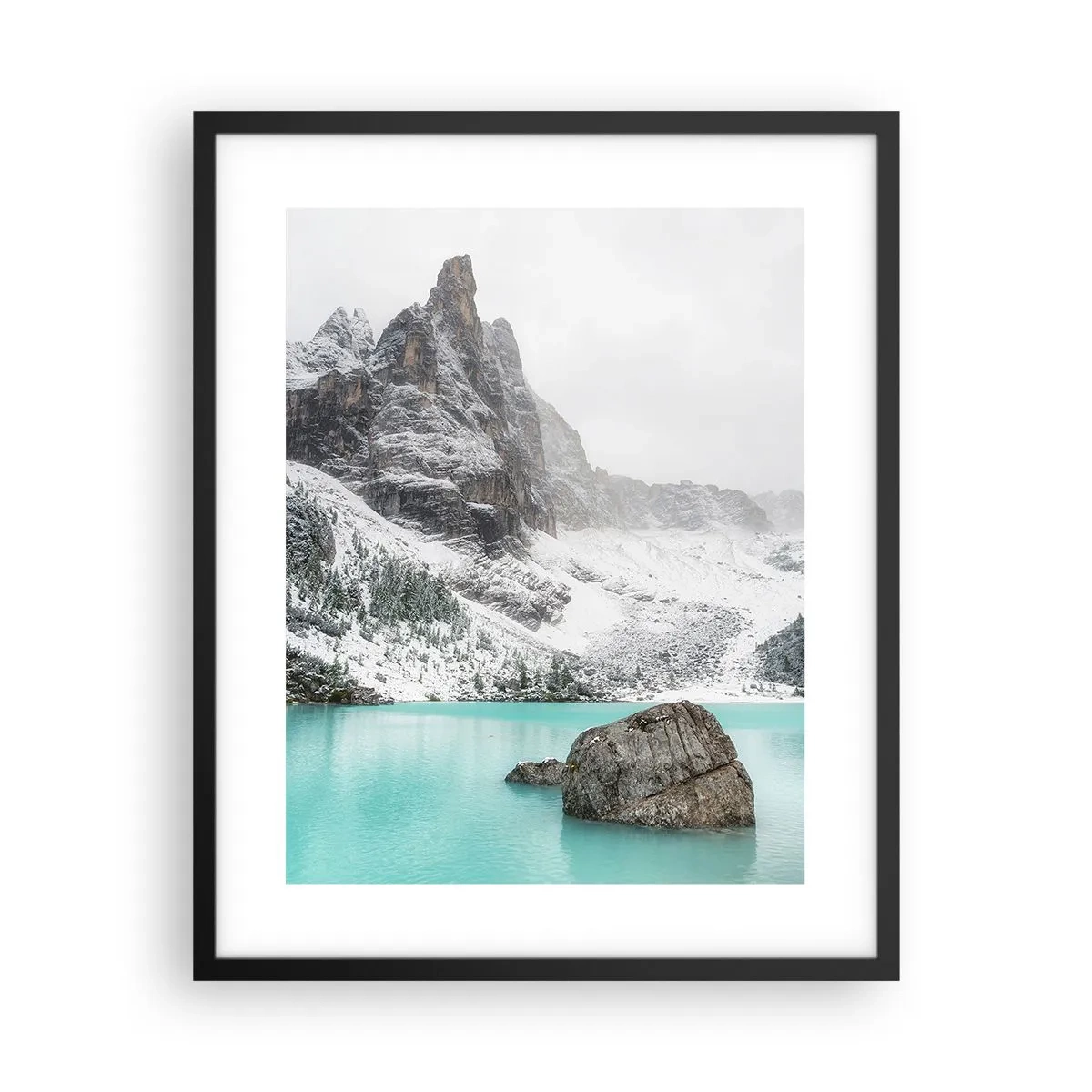 Poster in een zwarte lijst - Bewakend - 40x50 cm