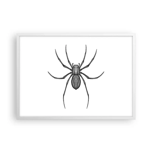 Poster in een witte lijst - Verontrustende precisie - 70x50 cm