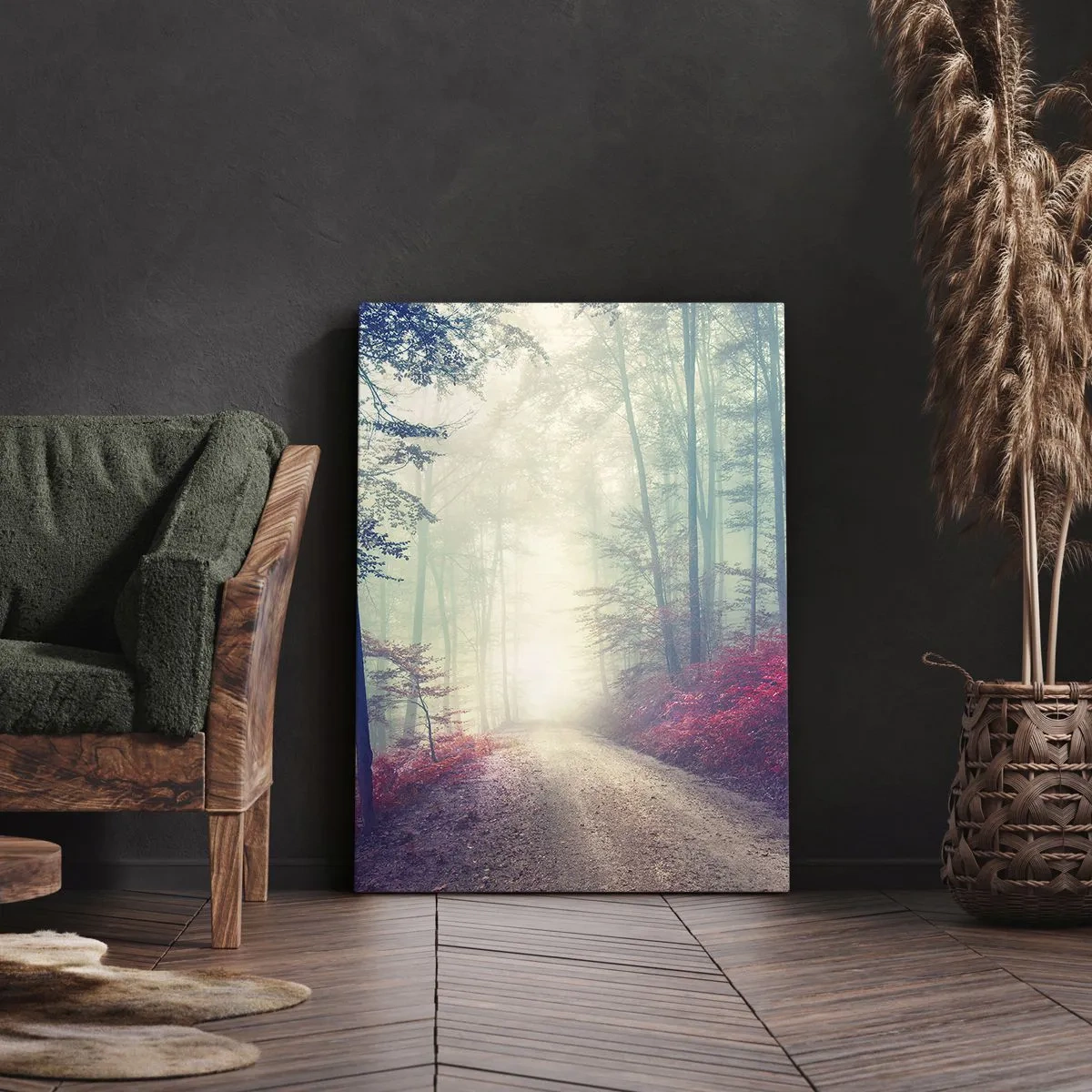 Schilderen op canvas - Hoe goed om op te staan als het ochtend wordt - 50x70 cm