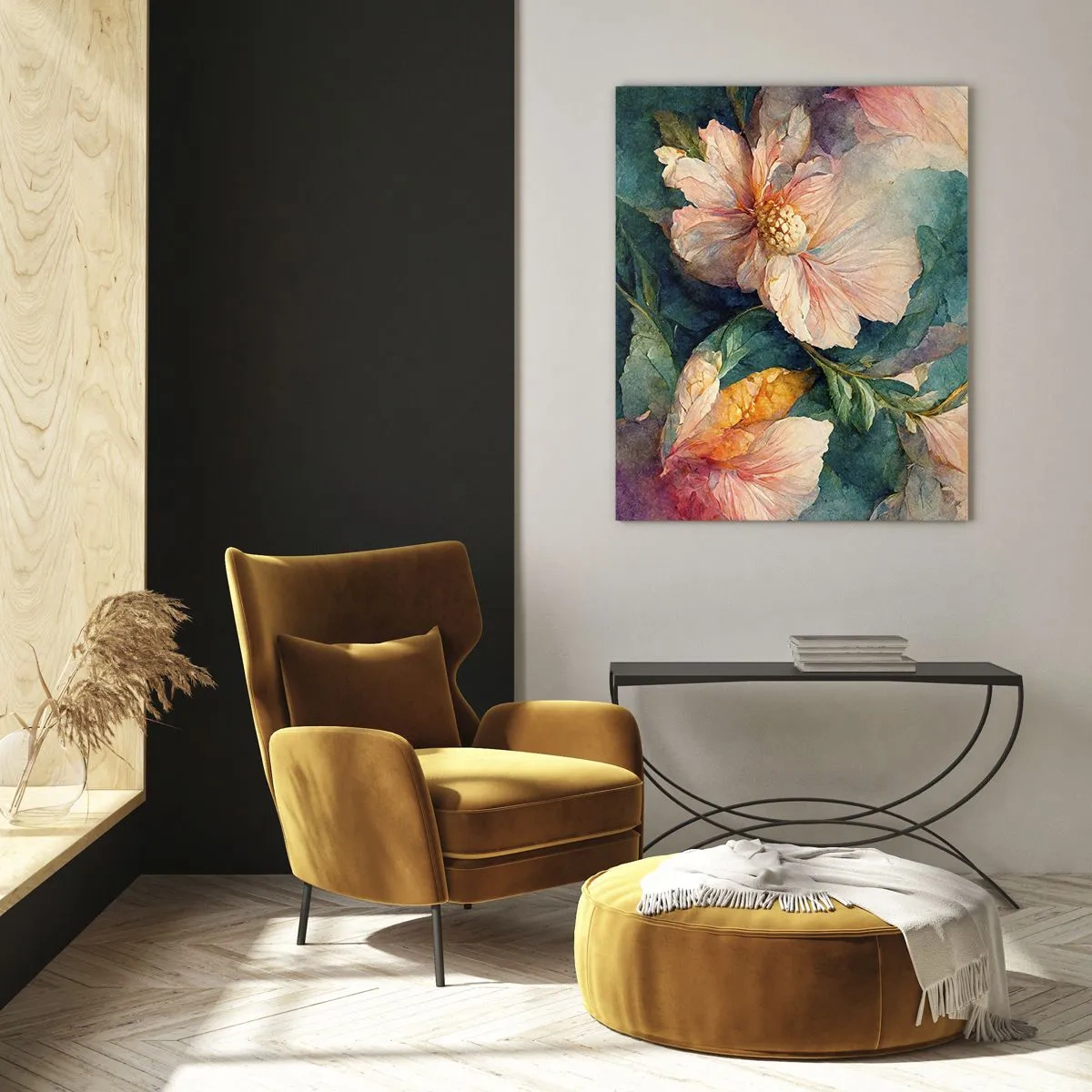 Schilderen op glas - Gewoon subtiliteit - 70x100 cm