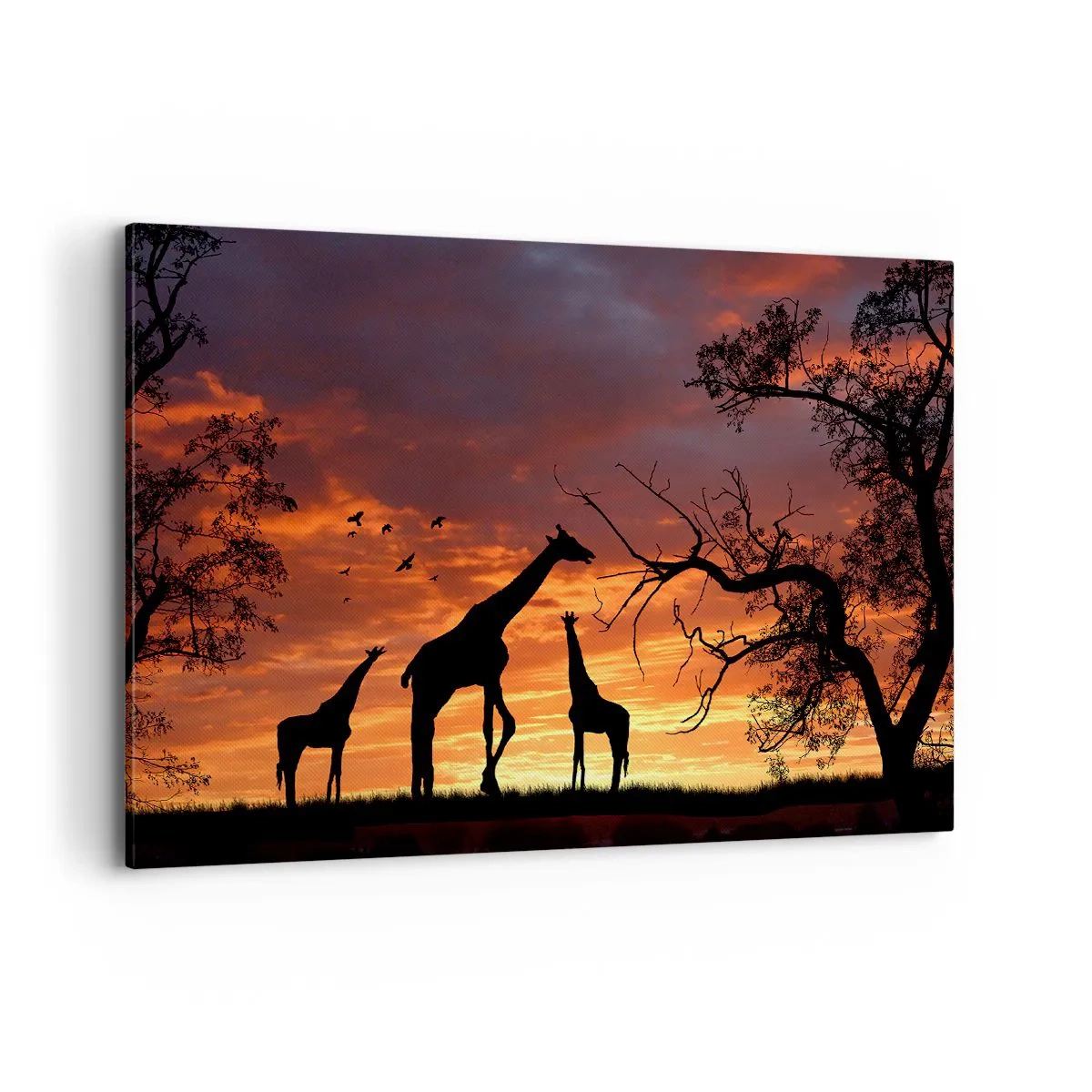 Schilderen op canvas - Een klein diner met je geliefden - 100x70 cm