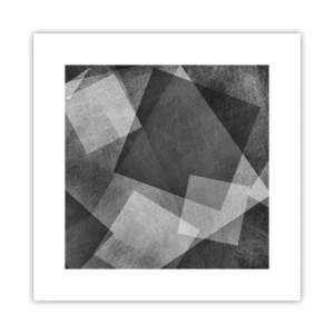 Poster - Het eeuwige symbool van duurzaamheid en orde - 30x30 cm