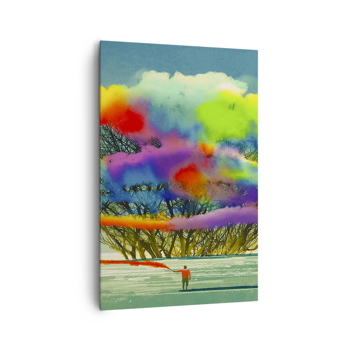 Schilderen op canvas - Breng deze wereld tot leven - 80x120 cm