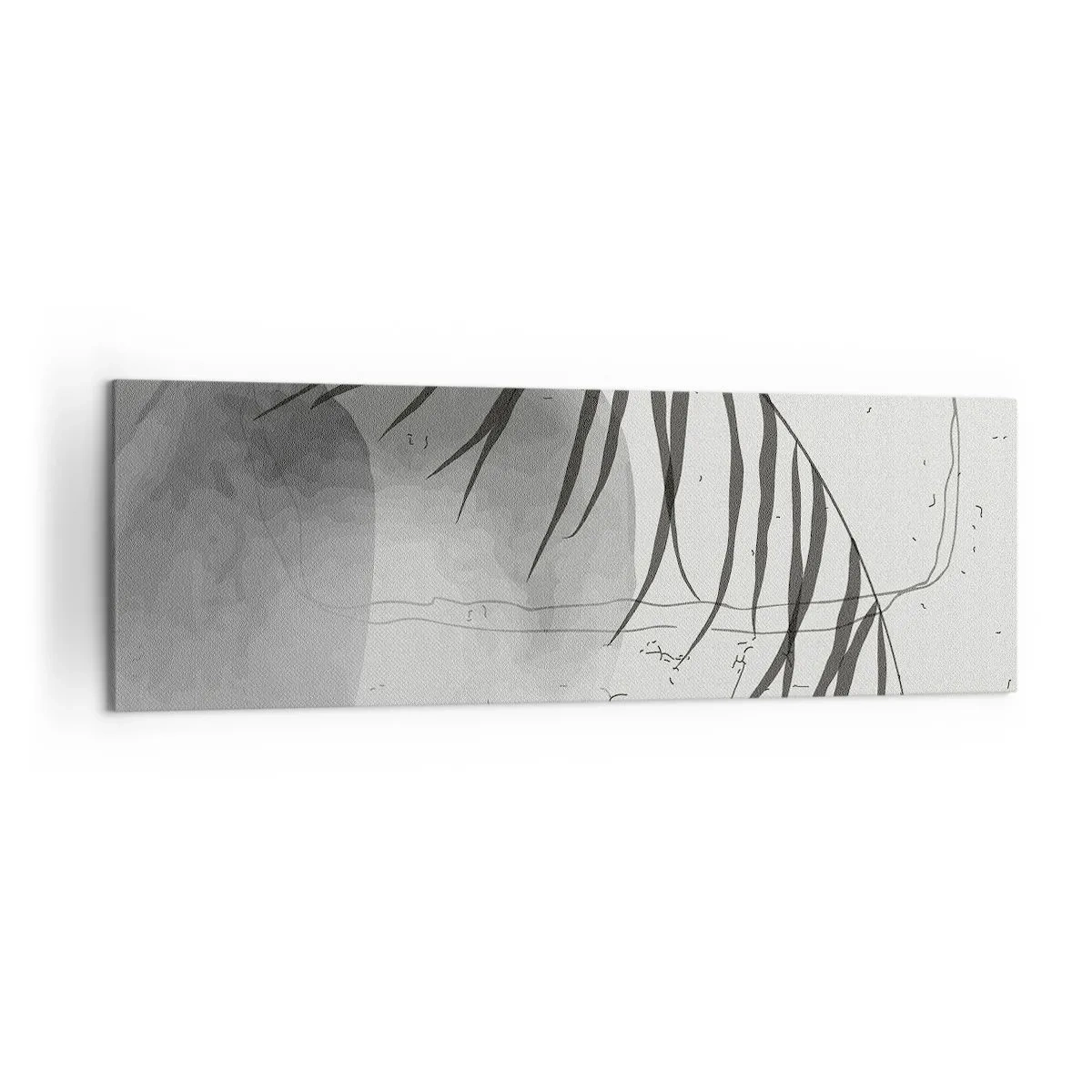 Schilderen op canvas - Het subtiele exotisme van de natuur - 160x50 cm