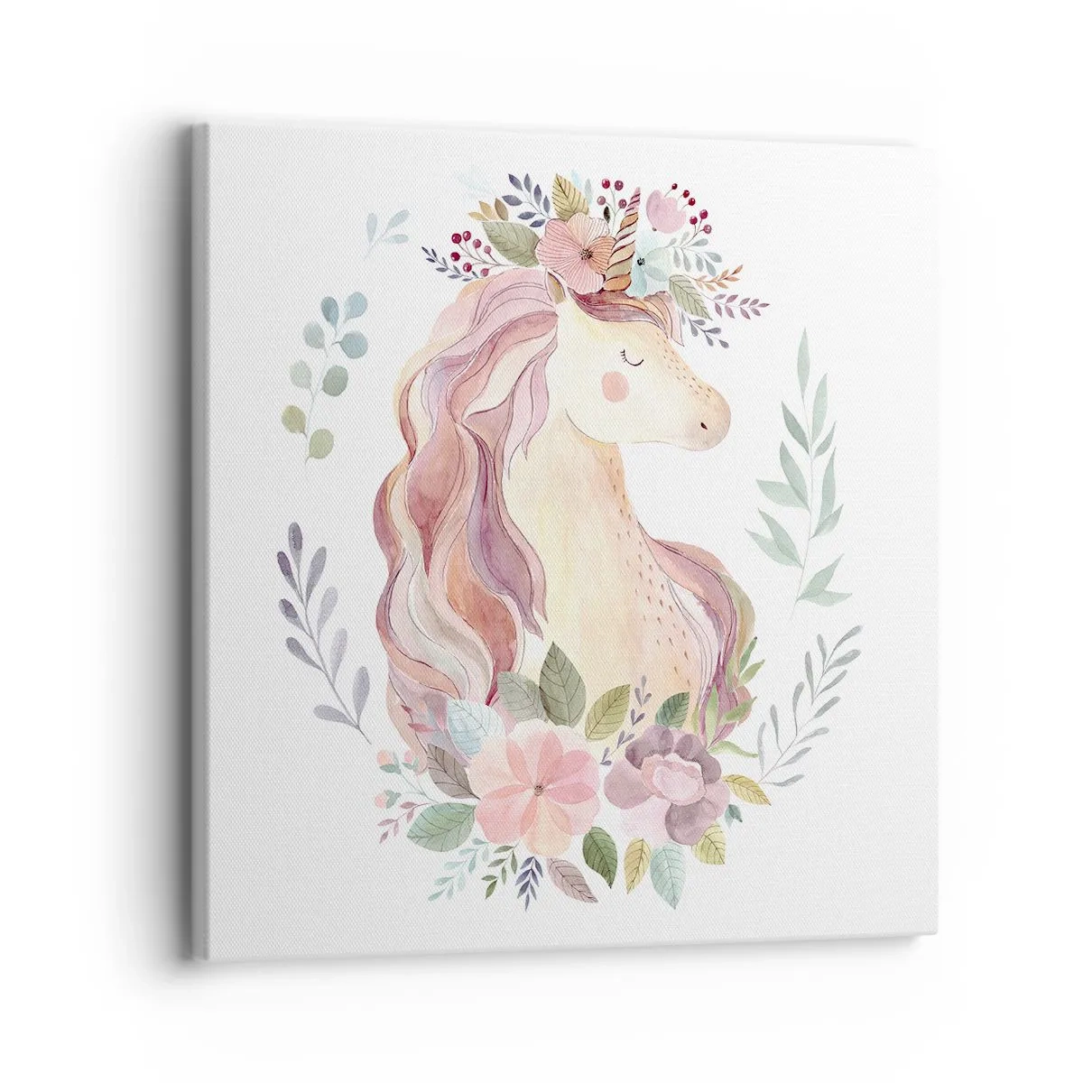 Schilderen op canvas - Een uitnodiging in de wereld van sprookjes - 30x30 cm