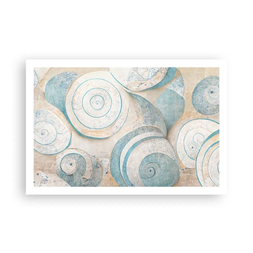 Poster - Wat zit er in de schelp? - 91x61 cm