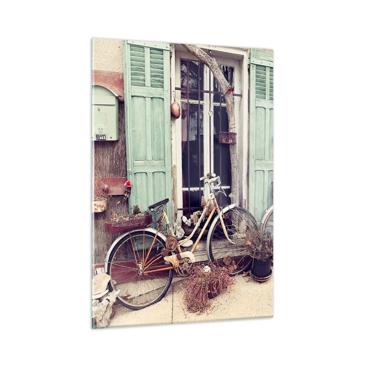 Schilderen op glas - Lang leve de provincie - 50x70 cm