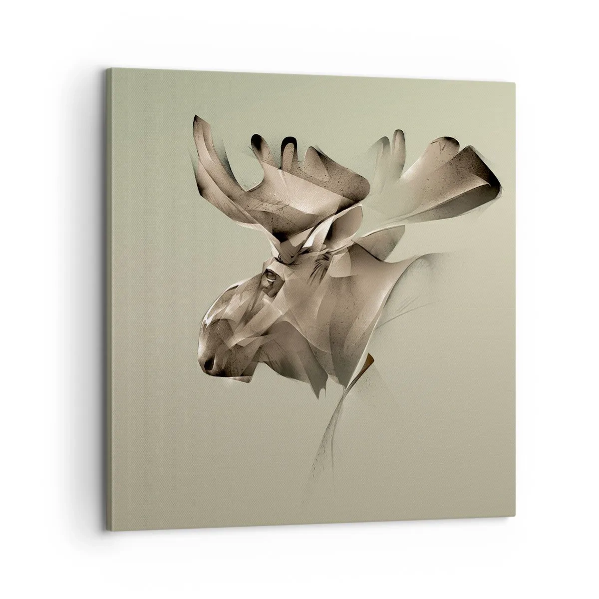 Schilderen op canvas - De zachte kracht van vrede - 60x60 cm
