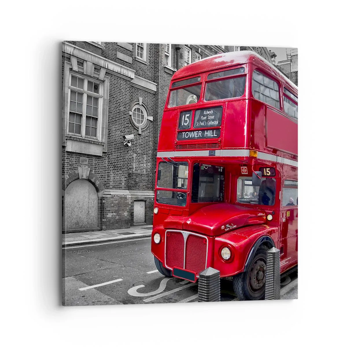 Schilderen op canvas - Altijd hetzelfde - 70x70 cm