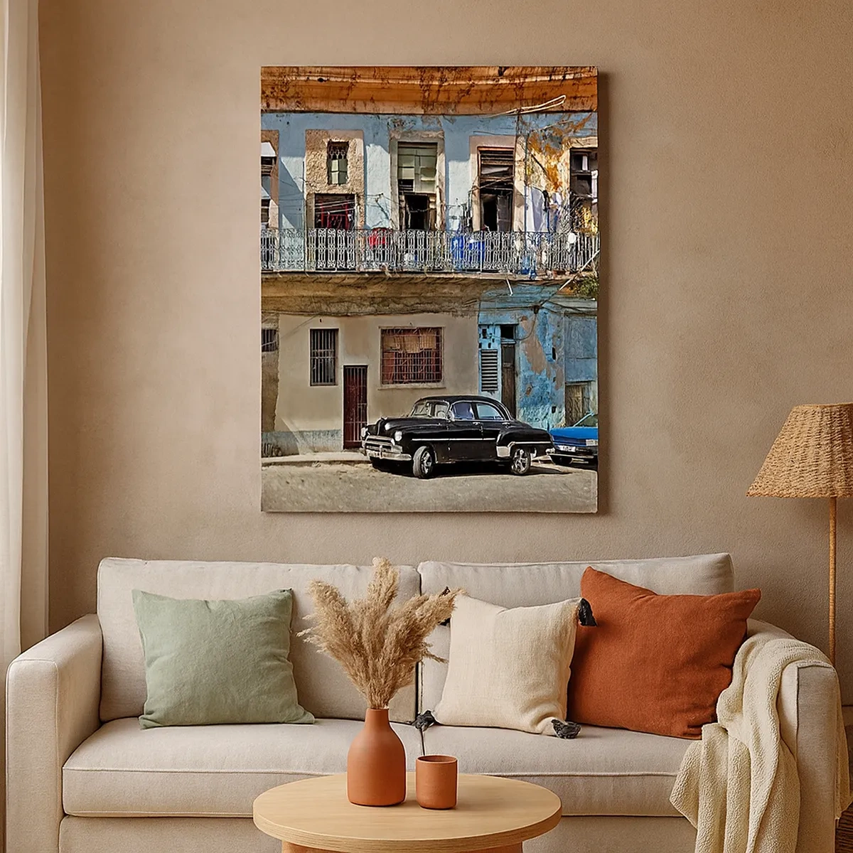 Schilderen op canvas - Havana-vibes - 50x70 cm