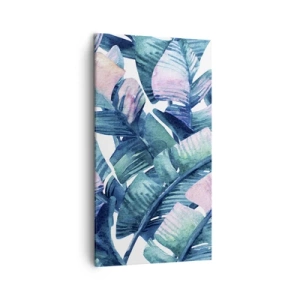 Schilderen op canvas - In een bananenboomgaard - 45x80 cm