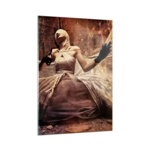 Schilderen op glas - Godin van het lot - 50x70 cm
