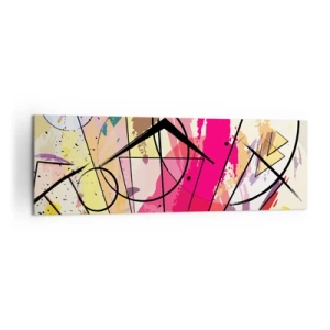 Schilderen op canvas - Explosie - 160x50 cm