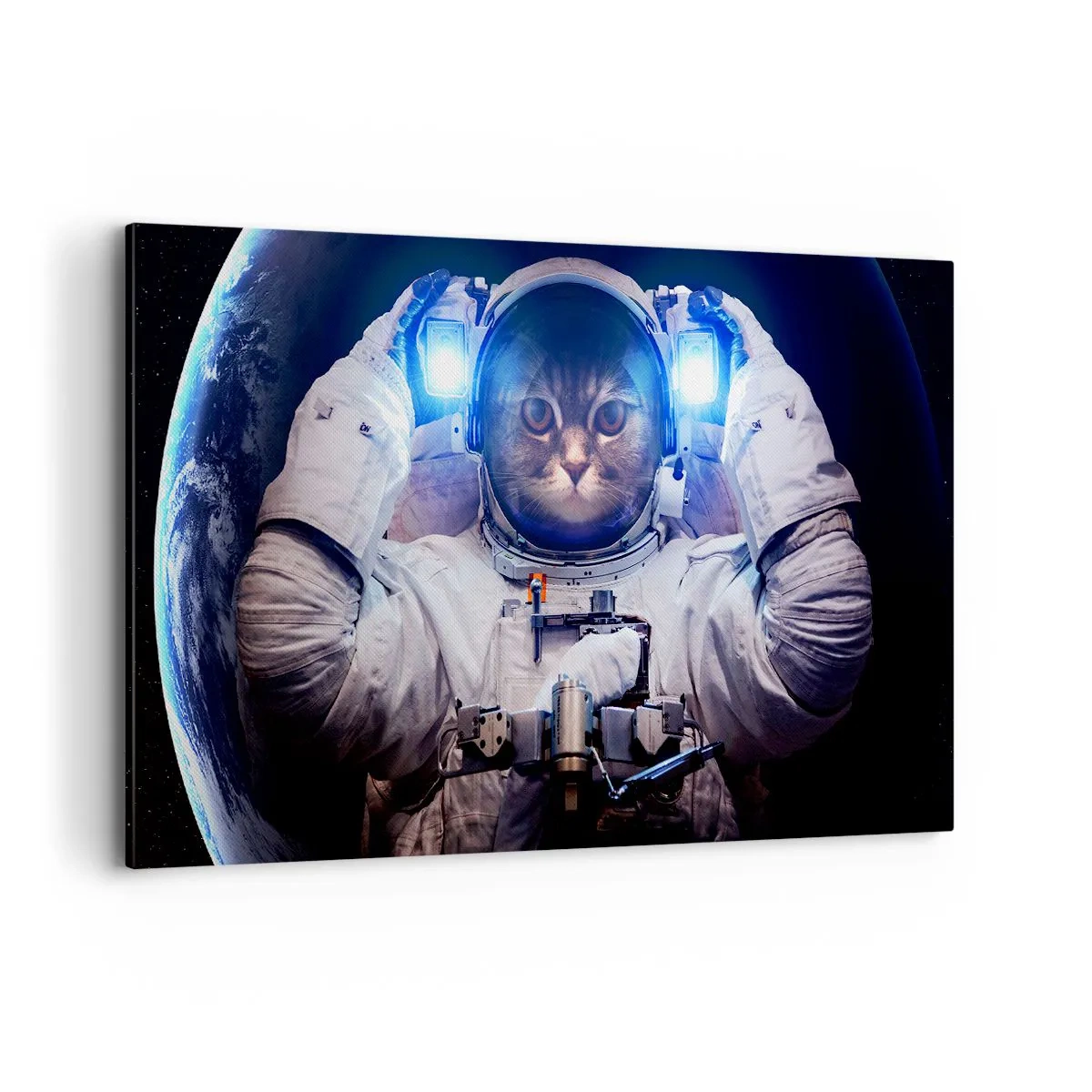 Schilderen op canvas - Houston, je hebt een probleem - 120x80 cm