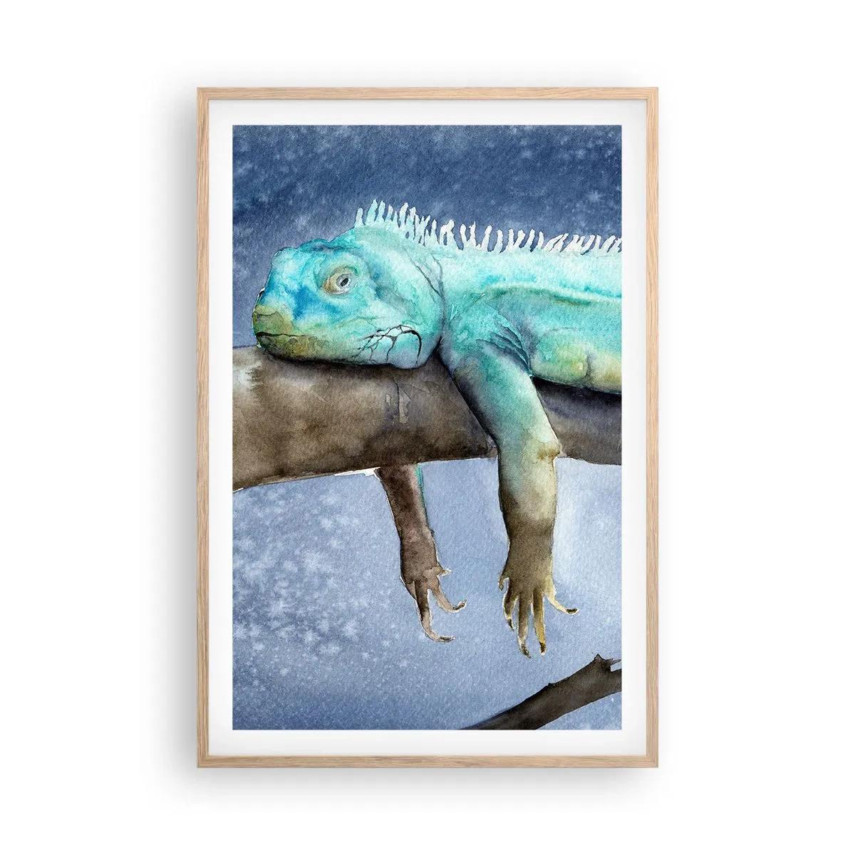 Een poster in een licht eiken lijst - Het is goed! - 61x91 cm