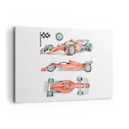 Schilderen op canvas - Jaag je droom na - 100x70 cm