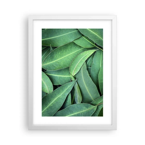 Poster in een witte lijst - Sappig en fris - 30x40 cm