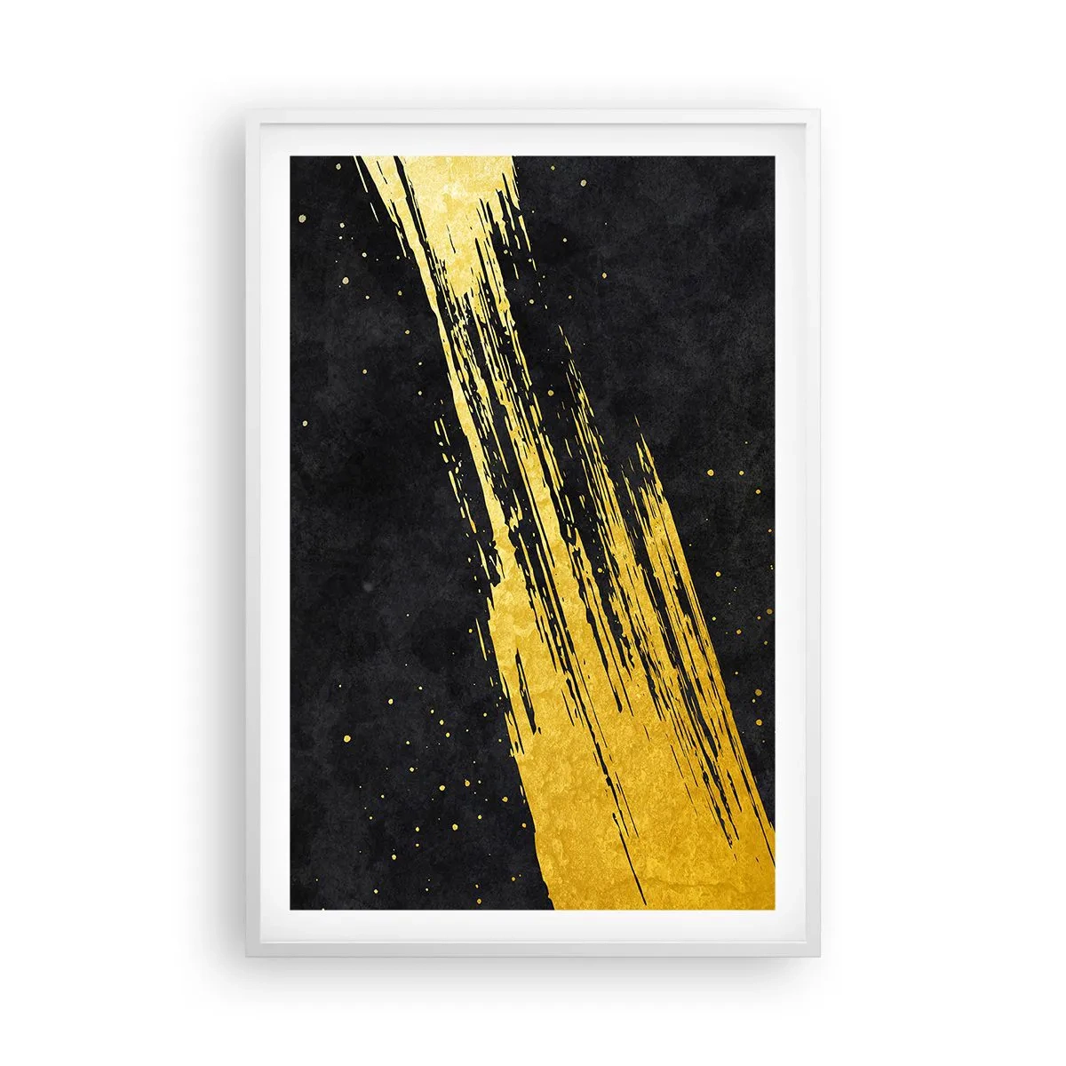 Poster in een witte lijst - Spring in hyperruimte - 61x91 cm