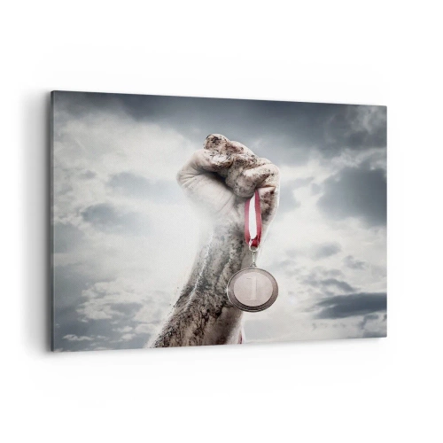 Schilderen op canvas - Per aspera ad astra - 100x70 cm