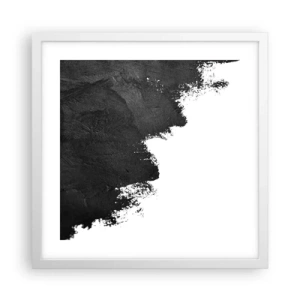 Poster in een witte lijst - Elementen: aarde - 40x40 cm