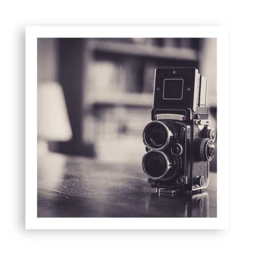 Poster - De magie van oude fotografie - 60x60 cm