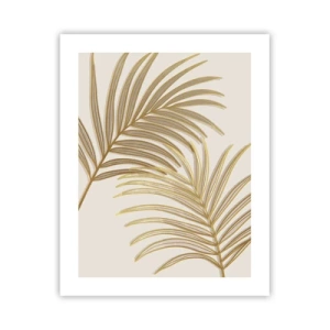 Poster - Gouden Palm! - 40x50 cm