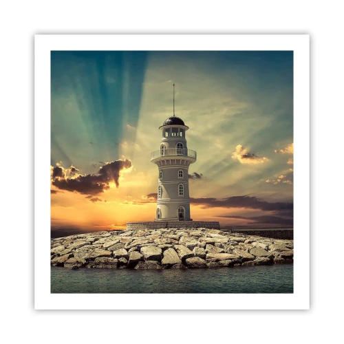 Poster - Licht - Goed - Schoonheid - 60x60 cm