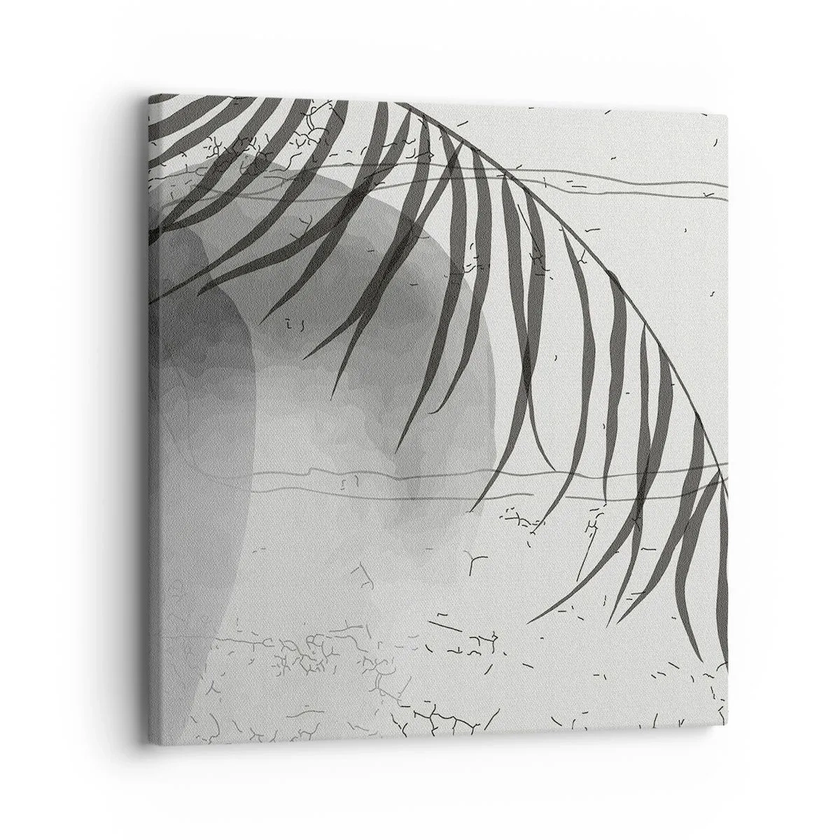 Schilderen op canvas - Het subtiele exotisme van de natuur - 30x30 cm