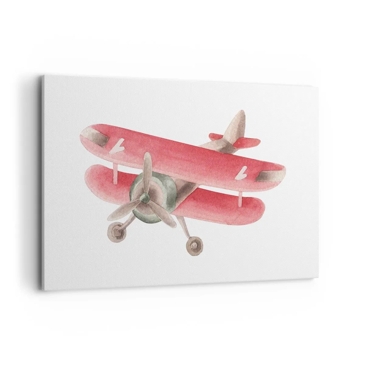 Schilderen op canvas - Klaar voor hoge vluchten - 120x80 cm