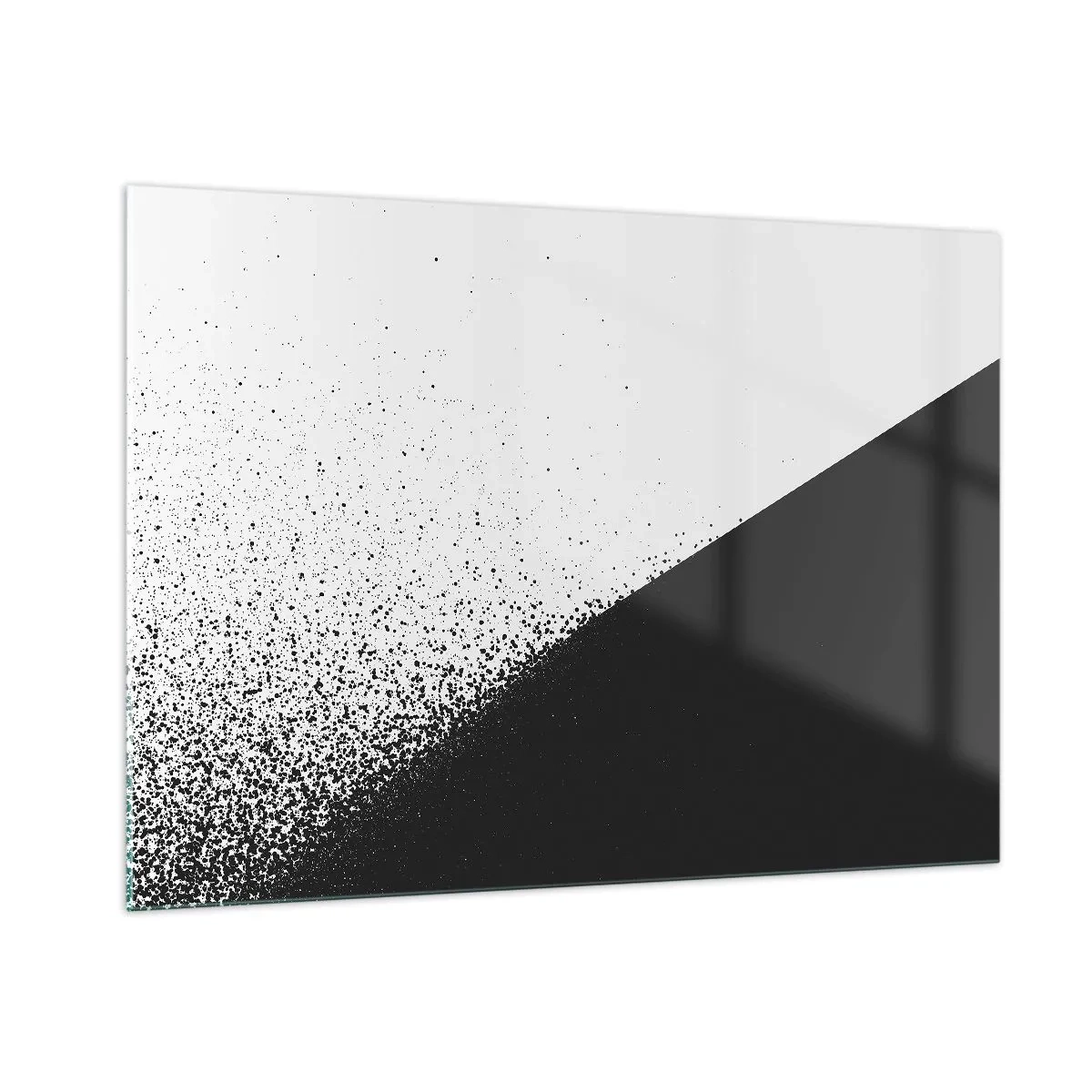 Schilderen op glas - Steeds sneller, meer en meer - 100x70 cm