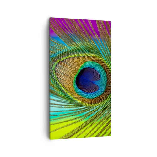Schilderen op canvas - Oog in oog - 45x80 cm