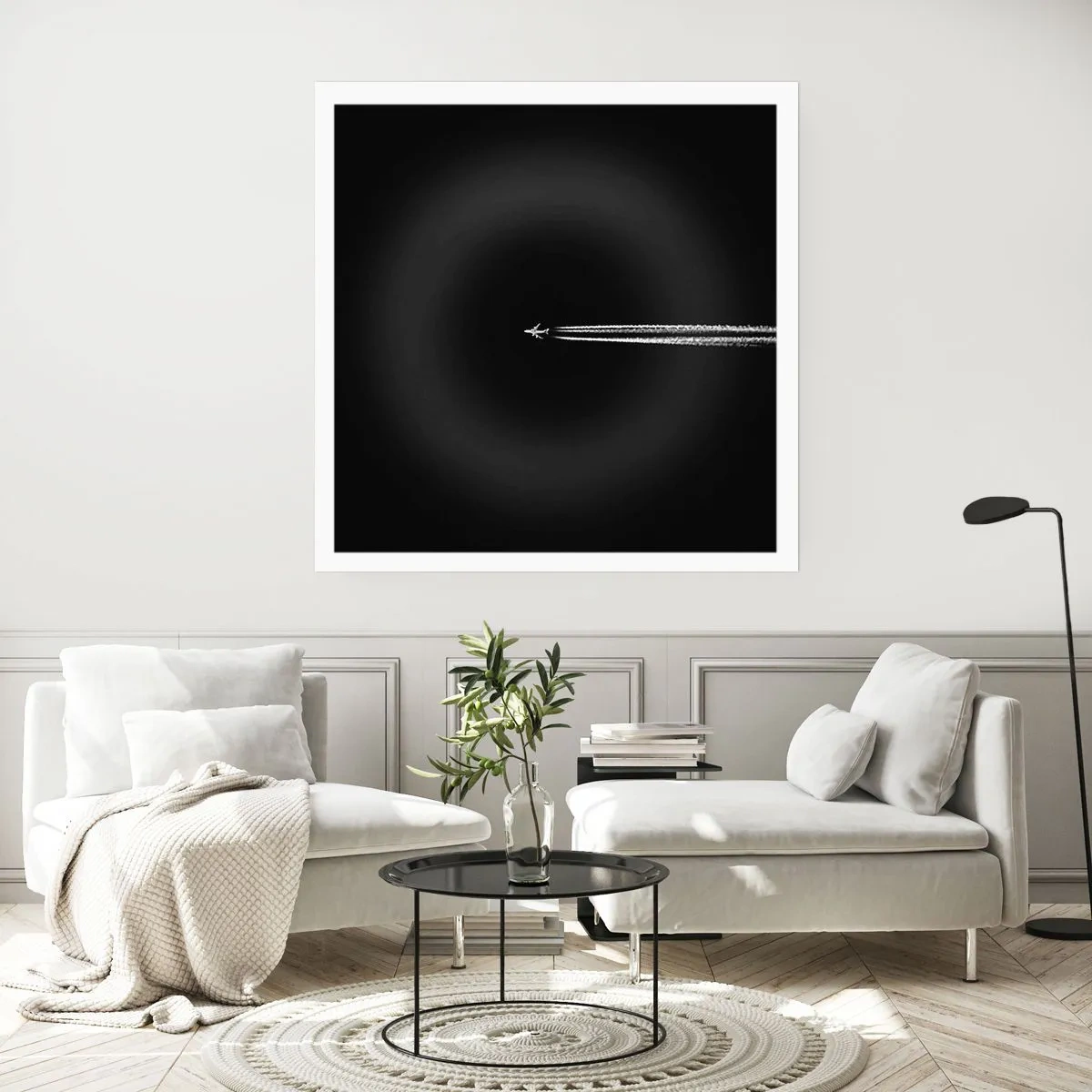 Poster - Naar een andere dimensie - 30x30 cm