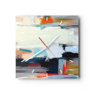 Wandklok - Klok - Is er een methode? - 40x40 cm