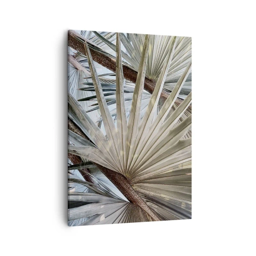 Schilderen op canvas - Fans in de tropen - 50x70 cm