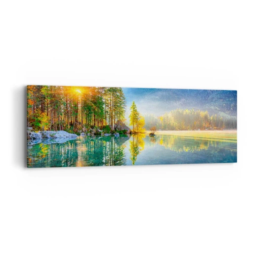 Schilderen op canvas - Majesteit en zoetheid - 90x30 cm